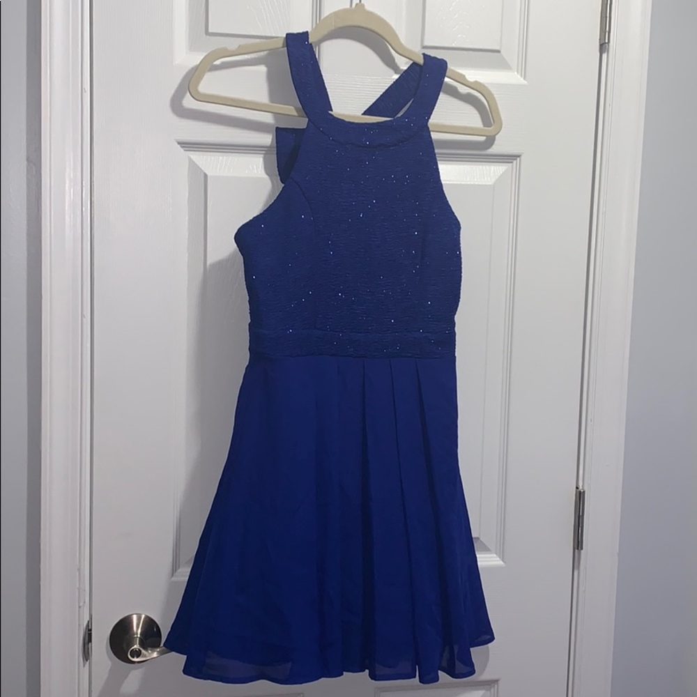 Royal Blue Dress